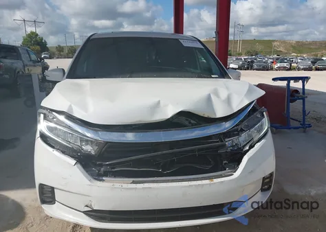 2021 Honda Odyssey Ex-L from USA, damaged, VIN 5FNRL6H70MB044073